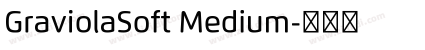 GraviolaSoft Medium字体转换